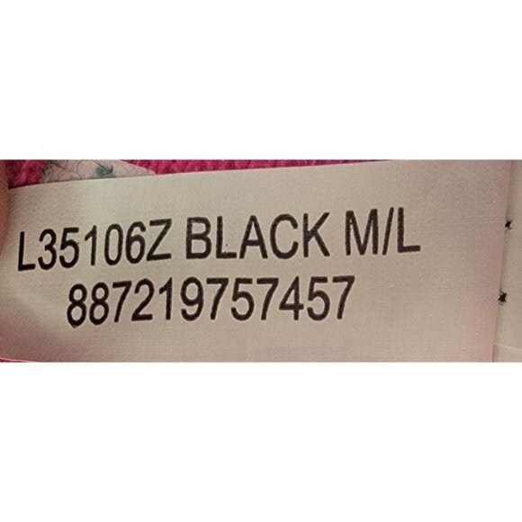 ZeroXposur Pink & Black Striped Pom-Pom Beanie One Size 100% Acrylic Winter Hat - Picture 7 of 7